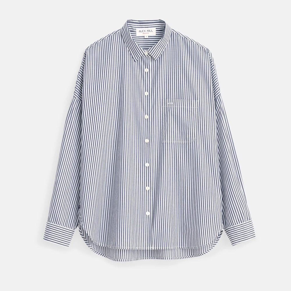 Alex Mill Blue Striped Shirt